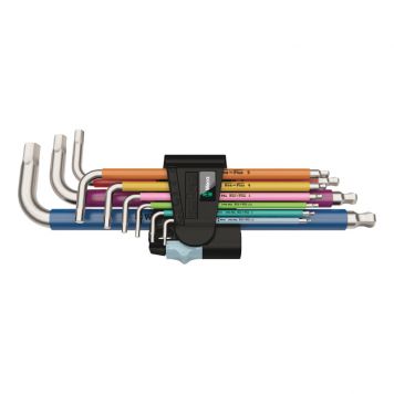 INSEXNYCKELSATS WERA HEX PLUS STAINLESS 9 DELAR