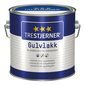 GOLVLACK TRESTJERNER OLJEBASERAD BLANK 0,75L