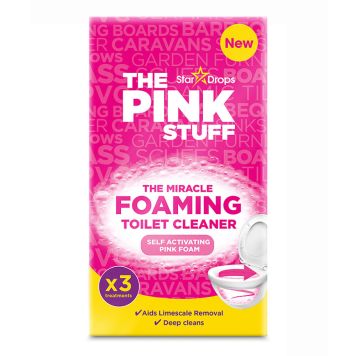 RENGÖRINGSSKUM THE PINK STUFF MIRACLE CLEANING TOALETT 300G