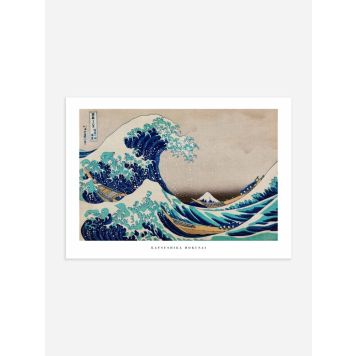 POSTER POSTERY THE GREAT WAVE BY KATSUSHIKA HOKUS 50x70CM