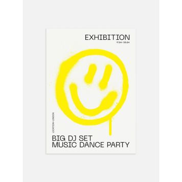 POSTER POSTERY MUSIC DANCE PARTY 50x70CM