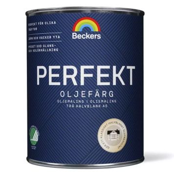 OLJEFÄRG BECKERS PERFEKT 1 UTEVIT 1L