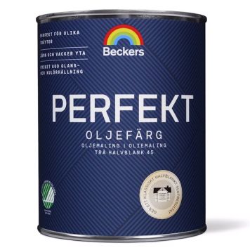 OLJEFÄRG BECKERS PERFEKT VIT BAS A 0,9L
