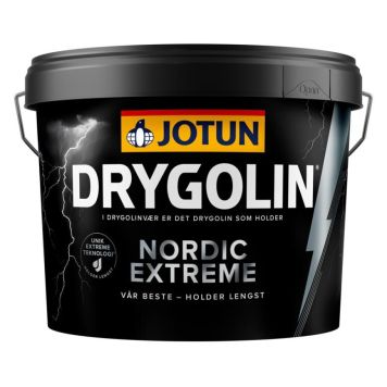 FASADFÄRG JOTUN DRYGOLIN NORDIC EXTREME HALVBLANK VIT 9 L