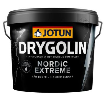 FASADFÄRG JOTUN DRYGOLIN NORDIC EXTREME HALVBLANK VIT 2,7 L