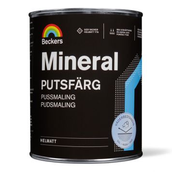 PUTSFÄRG BECKERS MINERAL PUTSFÄRG UTEVIT 1L