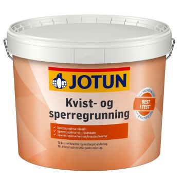 JOTUN KVIST- OCH SPÄRRGRUND 9,0L VIT