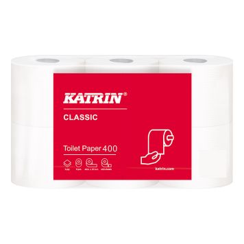 TOALETTPAPPER KATRIN CLASSIC 400 2-LAGER 7-PACK