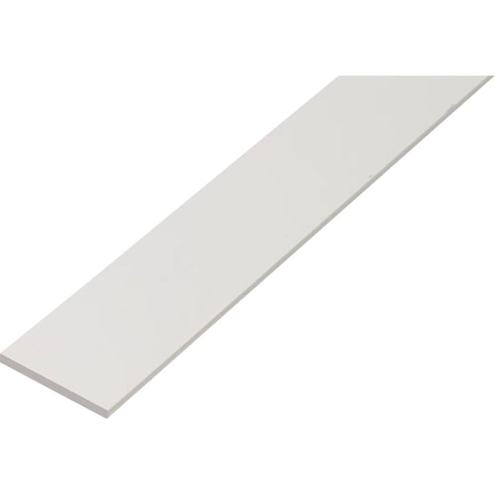 PLATTPROFIL GAH ALBERTS PVC 20X2MM 1M | BAUHAUS
