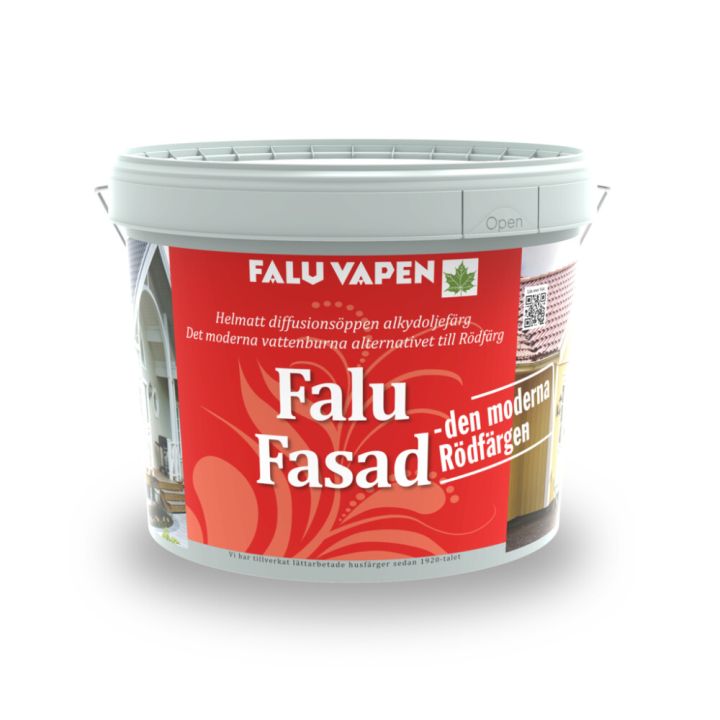 SLAMFÄRG FALU VAPEN RÖD 4L | BAUHAUS