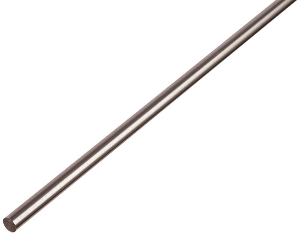 RUNDSTÅNG ROSTFRITT STÅL Ø6MM 2M | BAUHAUS