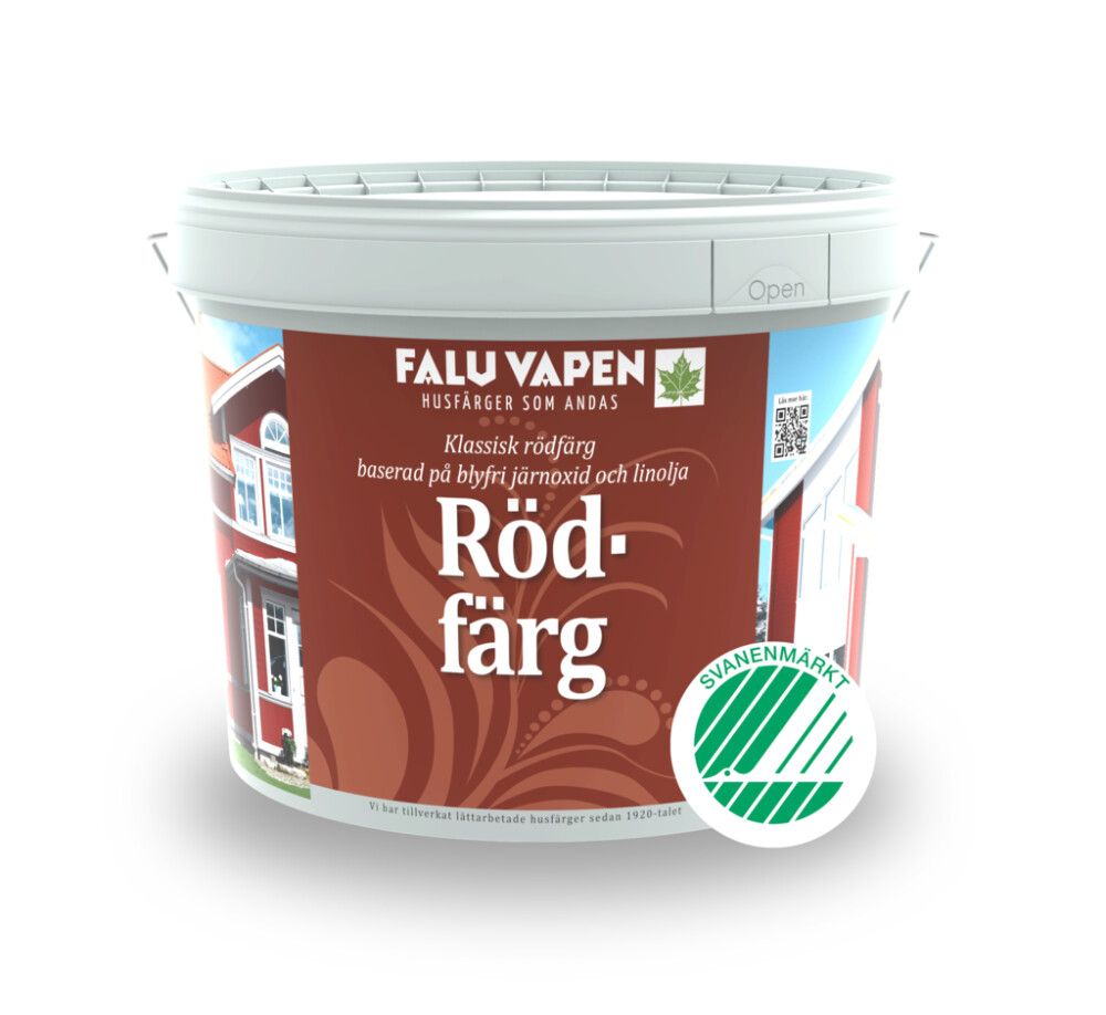 SLAMFÄRG FALU VAPEN RÖD 10L | BAUHAUS