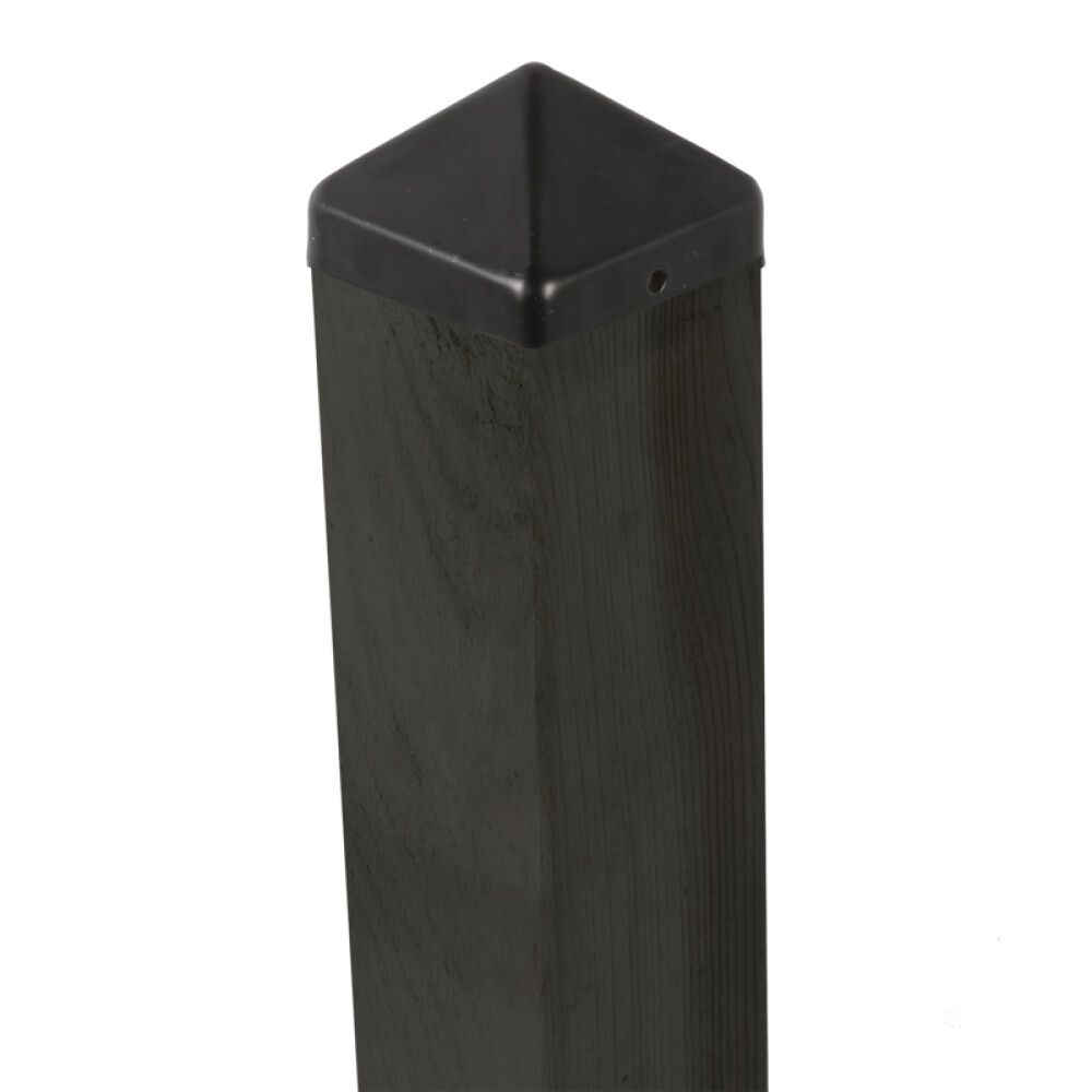 STOLPHATT SVART 71X71MM | BAUHAUS
