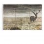 TRÄKONST ART FOR THE HOME HIGHLAND STAG 3-DELAD