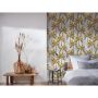 TAPET A.S CREATION GEO NORDIC PALM TREE YELLOW 37530-2