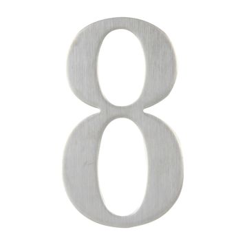 HUSSIFFRA MILLERS 8, SJÄLVHÄFTANDE 62MM ROSTFRITT