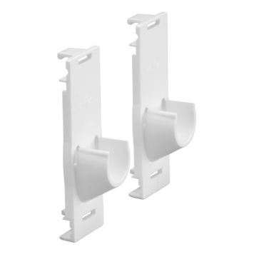 KLÄDSTÄNGSHÅLLARE ELFA STATIV VIT 2-PACK 