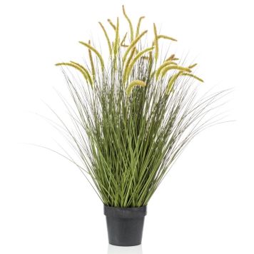 KONSTVÄXT EMERALD CATTAIL GRÄS 100CM