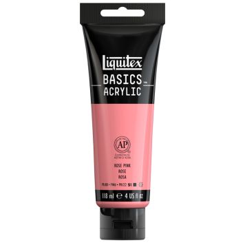 AKRYLFÄRG LIQUITEX BASICS ROSROSA 118ML 