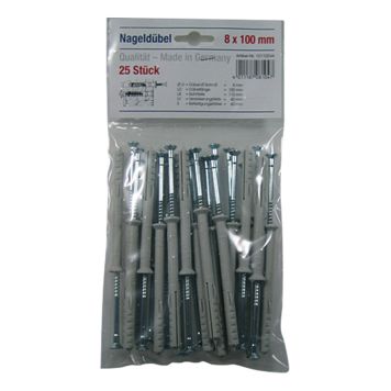 SPIKPLUGG 8X100MM 25ST/FP