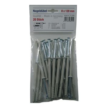 SPIKPLUGG 8X120MM 20ST/FP