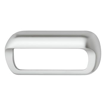 HANDTAG SKÅL MATT KROM 96 MM