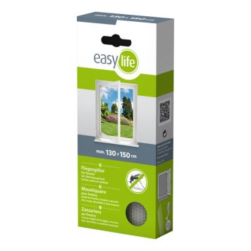 INSEKTSNÄT FÖR FÖNSTER VIT 130X150CM   