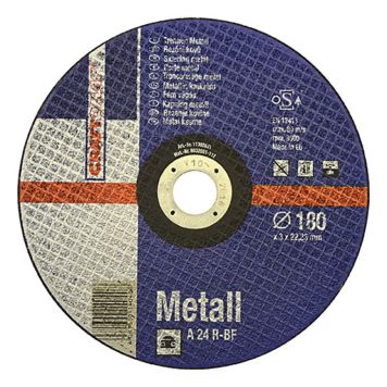 KAPSKIVA CRAFTOMAT METALL 180X3,0X22,2MM