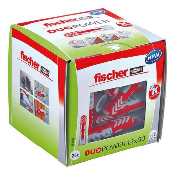 UNIVERSALPLUGG FISCHER DUOPOWER LD 12X60MM 25ST/FRP