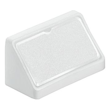 HÖRNSKARV MED KÅPA VIT