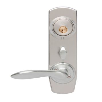 LÅSSATS ASSA ABLOY ENTRÉ D12-B1 MATT KROM 