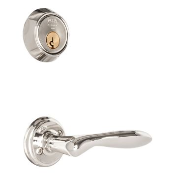 LÅSSATS ASSA ABLOY ENTRÉ D12-S1 NICKEL 