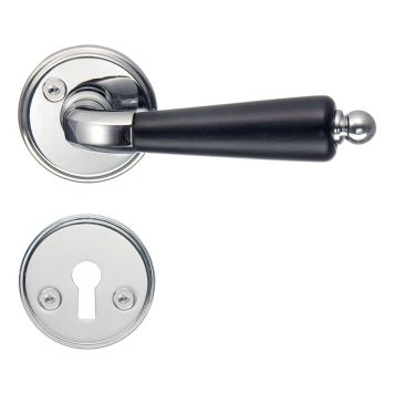 INNERDÖRRHANDTAG BESLAGSBODEN B279KNS SVART