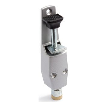 DÖRRHÅLLARE HABO 3933 SILVER 124MM
