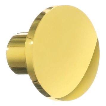 KNOPP BESLAGSBODEN BV496 28MM POLERAD MÄSSING