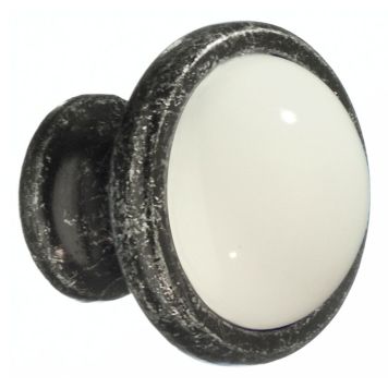 KNOPP BESLAGSBODEN BG430 38MM FÖRTENNAD/VIT