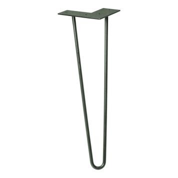 MÖBELBEN WAGNER 400MM MÖRKGRÅ