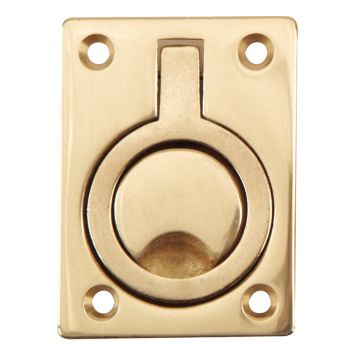 LUCKHANDTAG MILLERS 64X48MM MÄSSING 