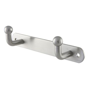 HANDDUKSHÄNGARE BEEM 2-KROKAR ROSTFRITT STÅL
