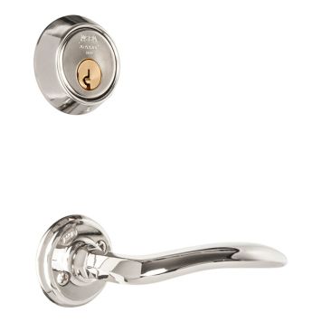 BEHÖRSSATS ASSA ABLOY ENTRÈ S2 NICKEL 1918 5ST NYCKLAR