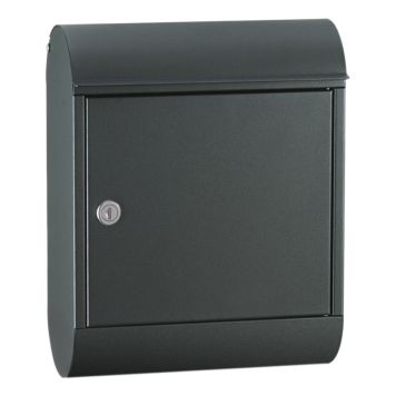 POSTLÅDA MEFA TOPAZ 842 SVART