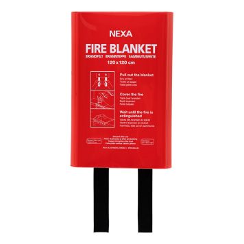 BRANDFILT NEXA FBD-120 120X120CM RÖD