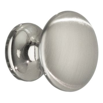 KNOPP BESLAGSBODEN BN431 24MM BORSTAD NICKEL