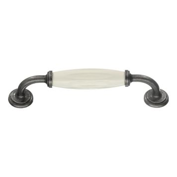 HANDTAG BESLAGSBODEN BG6291 128MM FÖRTENNAD/VIT