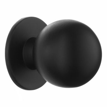 KNOPP BESLAGSBODEN BB435 25MM SVART