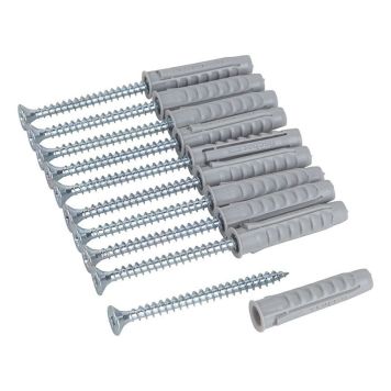 NYLONPLUGG FISCHER SX 8X40MM 10ST/FRP