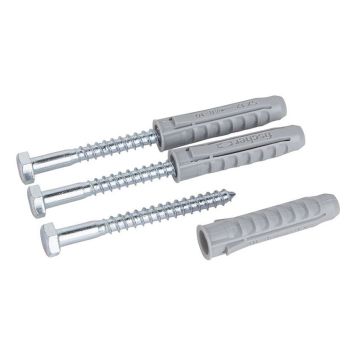 NYLONPLUGG/SPÅNSKRUV FISCHER SX 12X60MM SK 3ST/FRP