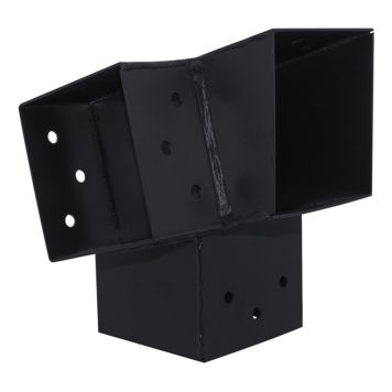 HÖRNBESLAG SUKI 3-VÄGS ANTRACIT HÖGER 105° 91X91MM