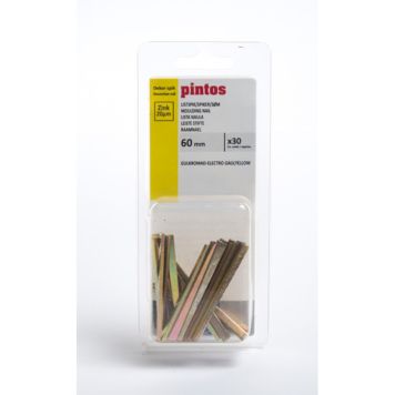 LISTSPIK PINTOS 60MM GULKRÅMAD 30ST/FP