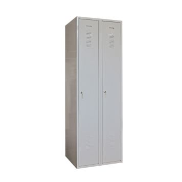 KLÄDSKÅP REGALUX GRÅ 180X50X60 CM